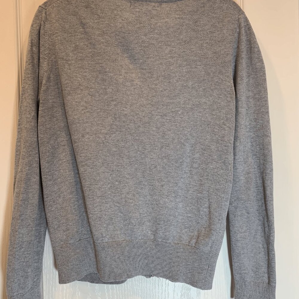 Michael Kors Zip-Up Sweater – Women’s Small, Grey, Stylish & Cozy‎ - Picture 3 of 6